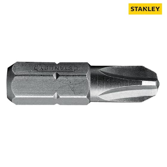 Stanley Phillips 3pt Bit 25mm (Box of 25) - 1-68-950