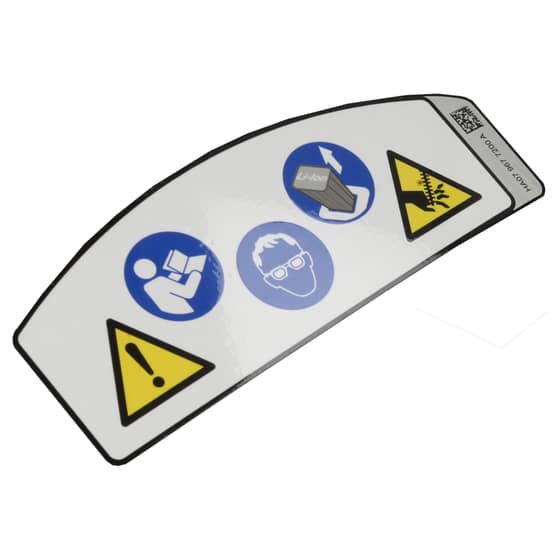 Genuine Stihl Warning Pictogram - HA07 967 7200