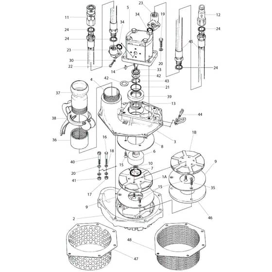 Belle Submersible Water Pump - Hydraulic Water Pump