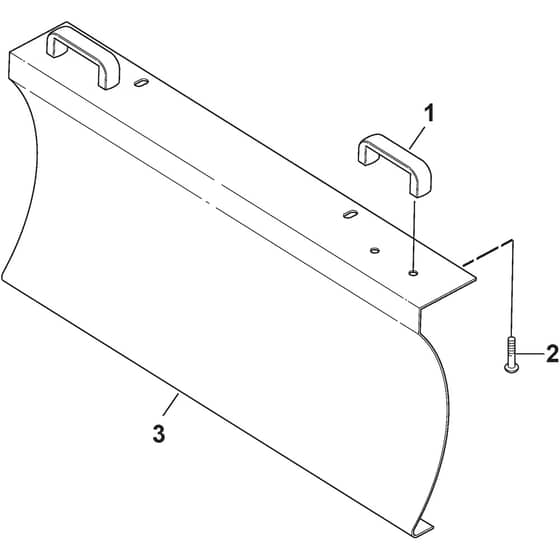 SWS 600 G - 2016-2017 - 219602532/S16 - Stiga Sweeper Front Blade Diagram