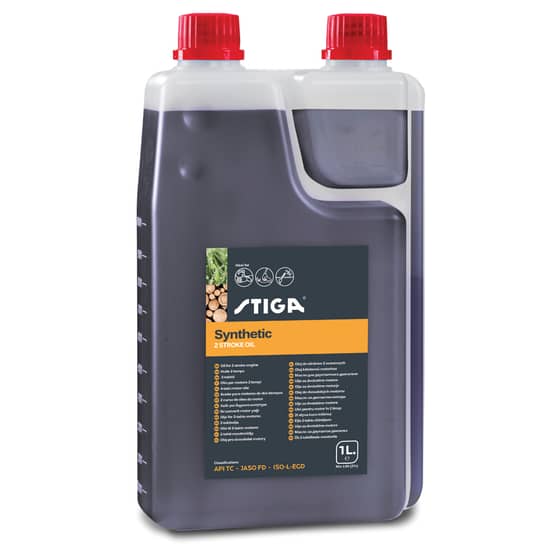 Genuine Mountfield Stiga 2 Stroke Synthetic Oil 1L Dozer - 1111-9230-01
