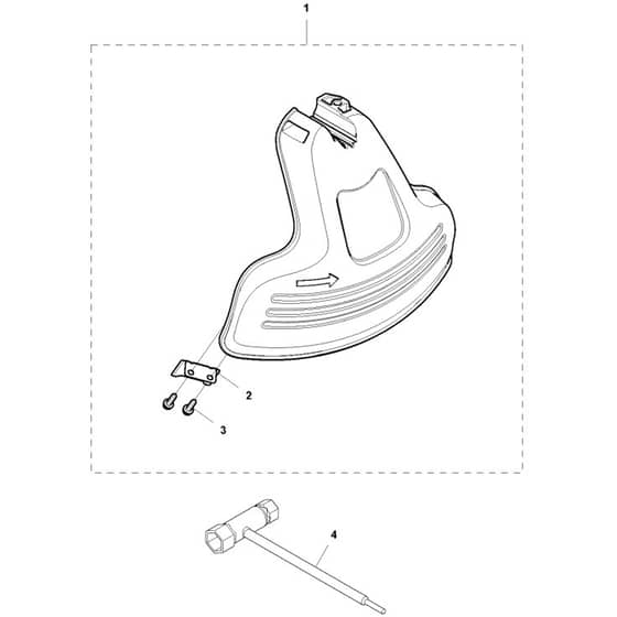 McCulloch T22 LS - 9666319-01 - 2012-01 - Accessories Parts Diagram