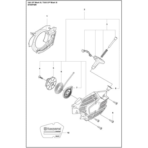 Husqvarna T540 XP Mark III - 970517912 - Starter