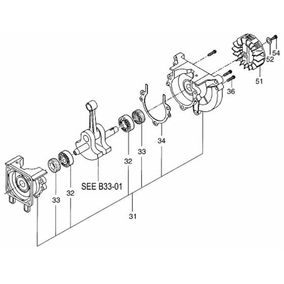 Tanaka TBC-2501S - Crankcase