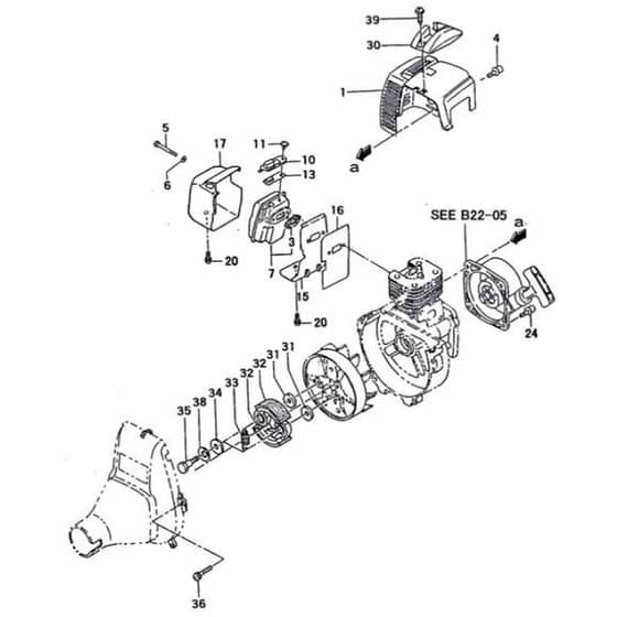 Tanaka TBC-270PF - Engine 2