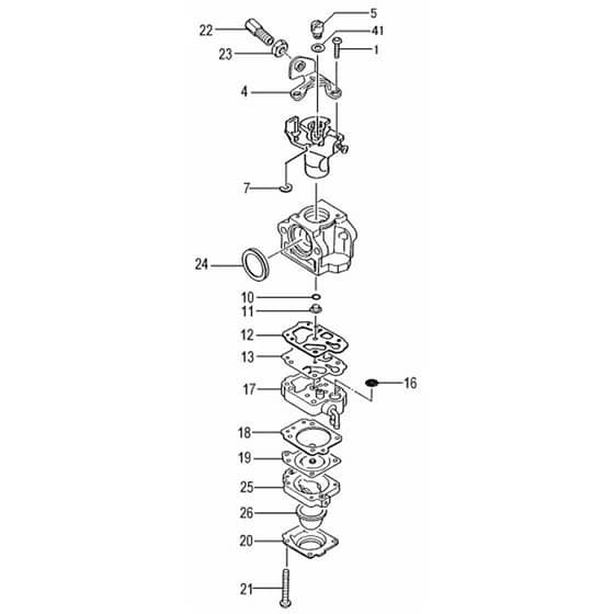 Tanaka TBC-290S - B031101 - Carburettor
