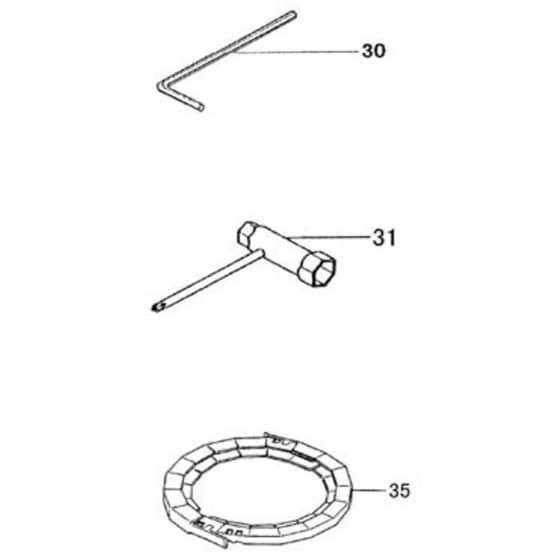 Tanaka TBC-430PF - Tools