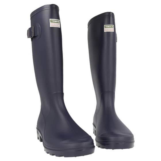 Town & Country Burford Wellington Boots (Navy, Size 9) - TFW5765