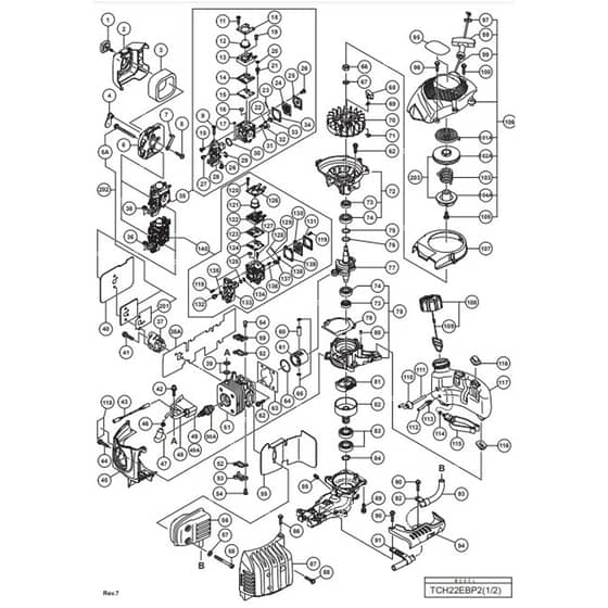 Tanaka TCH22 EBP2 - Main Assembly