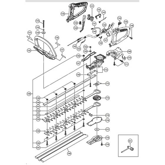 Tanaka TCH 24EAP - Blade Assembly