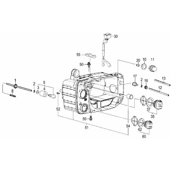 Tanaka TCS-2801S-SC - Fuel Line Oil Filter