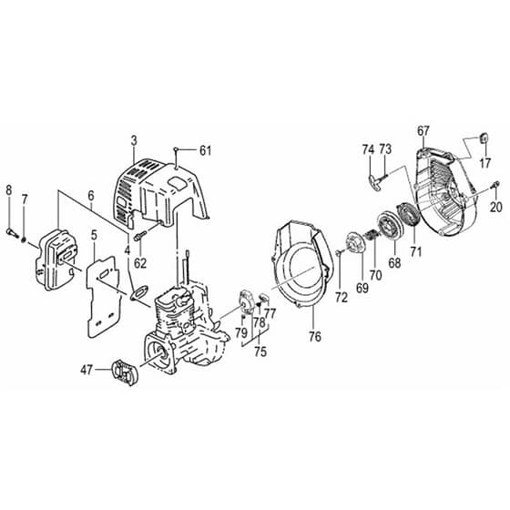 Tanaka TED-250LS - DLS - Engine 2