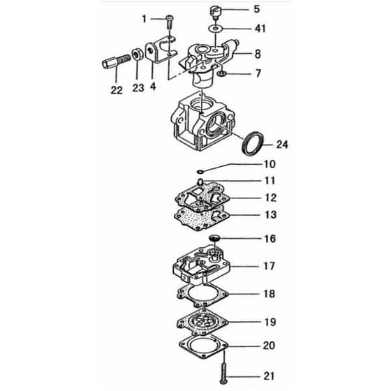 Tanaka TED-262 - L - D - H - Y176701 - Carburettor