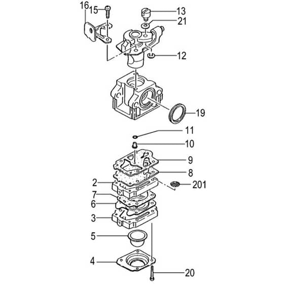 Tanaka TED-270PFRS - Carburettor