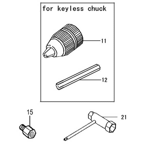 Tanaka TED-270PFRS - Tools Optional Parts