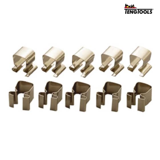 Teng 1/2in Socket Clips Pack of 10