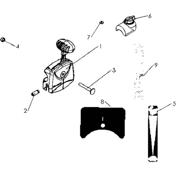 Husqvarna TF 325 - 970652601 - Throttle Controls