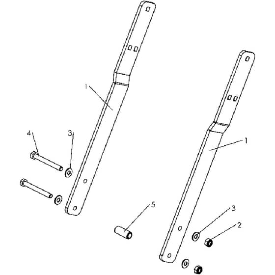Husqvarna TF 325 - 970652601 - Handle