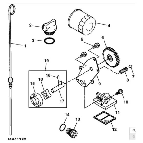 John Deere TH - PC9463 - Engine Oil - ST486496
