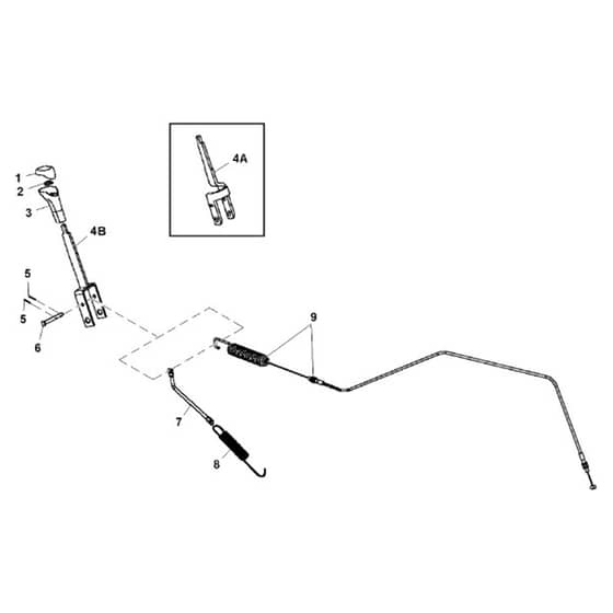 John Deere TH - PC9463 - Differential Lock - ST486531