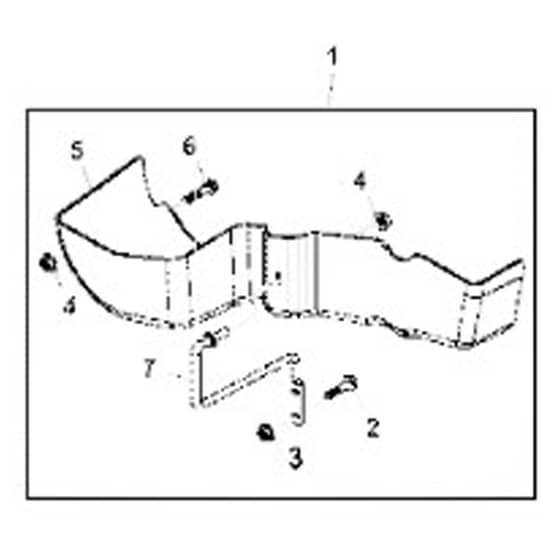 John Deere TH - PC9602 - Splash Guard - ST1035642