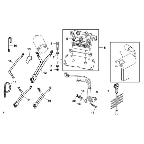 John Deere TH - PC9602 - Wiring Harness - ST539496