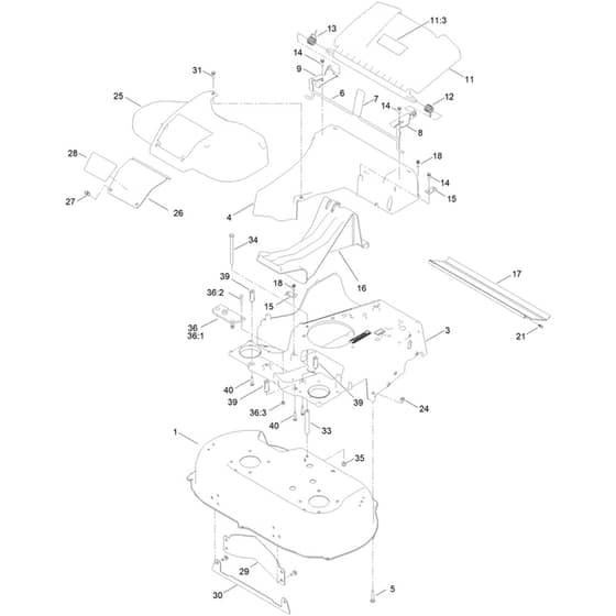 Toro TimeMaster TM76K 76cm - 21811 (413000000 - 414160194) Housing