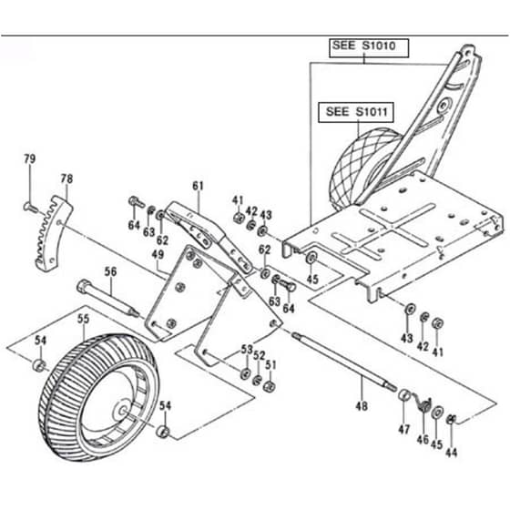 Tanaka TLE-550-9533 - Engine Base 1