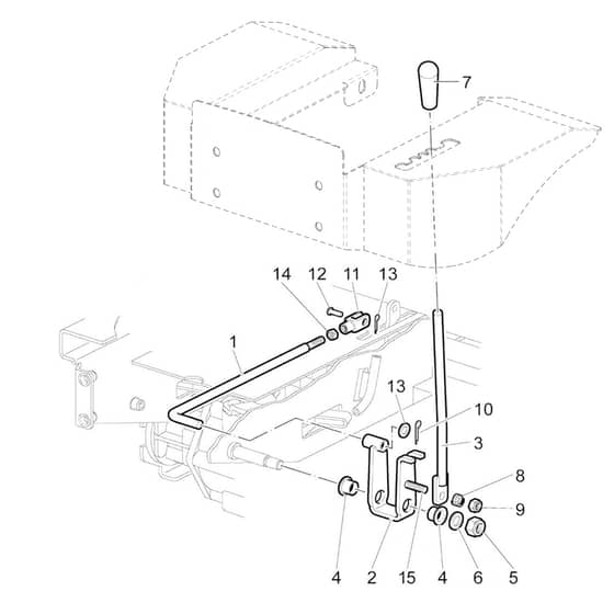TN 3400 K (K650) -  - Efco Transporter Selector switch Diagram