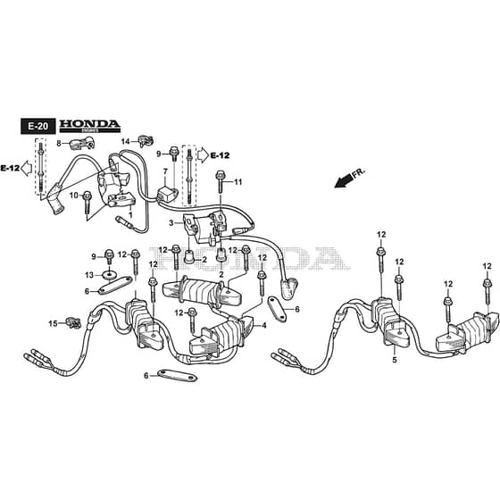 TORNADO 5108 W Special - 2022-2025 - 2T1200381/ST2 - Stiga Ride On Mower Ignition Coil Diagram