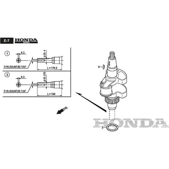 TORNADO 7108 HWSY - 2020-2022 - 2T1845381/ST1 - Stiga Ride On Mower Crankshaft Diagram