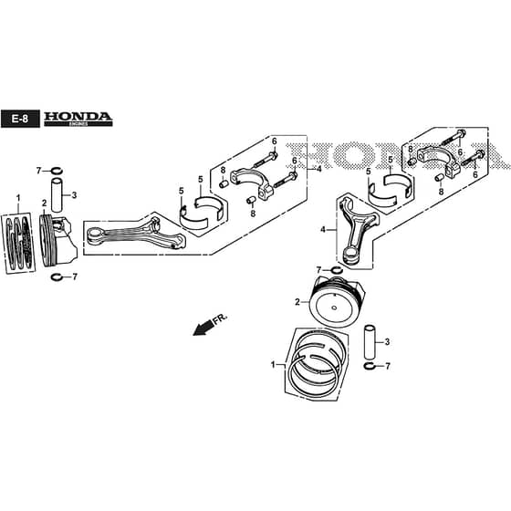 TORNADO 9121 W - 2024-2025 - 2T1950381/ST1 - Stiga Ride On Mower Piston Diagram
