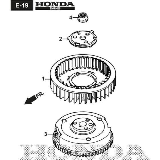 TORNADO 9121 WX - 2022-2023 - 2T3040381/ST2P - Stiga Ride On Mower Flywheel Diagram