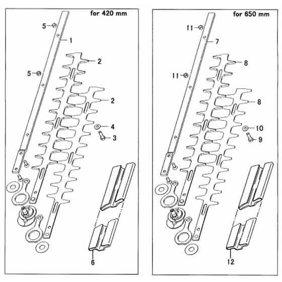 Tanaka TPH-200-H - H14 TPH200H9534 - Blade (For 420Mm And 650Mm)