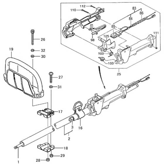 Tanaka TPH-2501SS - H42 TPH2501SS9539 - Operation Pipe