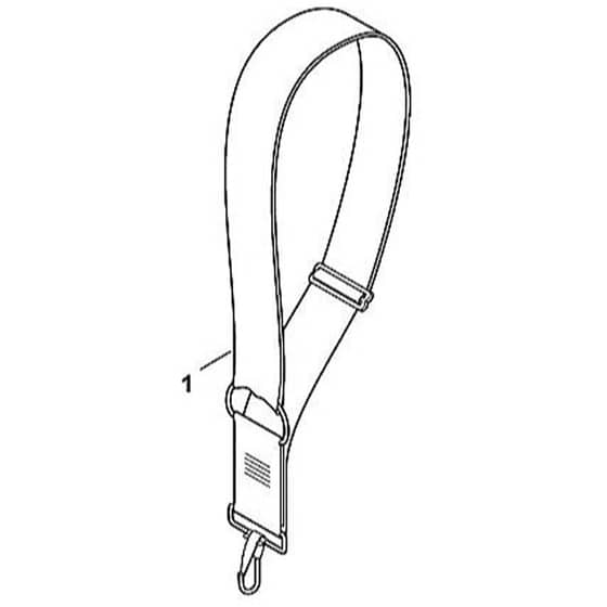 Viking Tragegurt - Carrying Belt - Parts Diagram