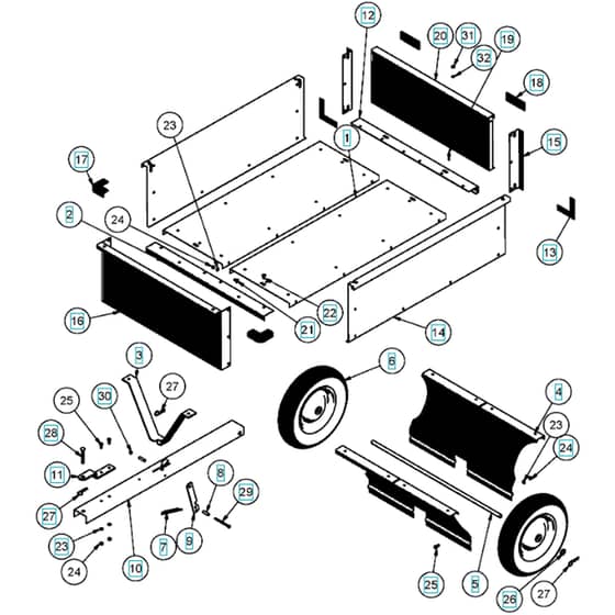McCulloch Trailer Promo - 2009-02 - Accessories Parts Diagram