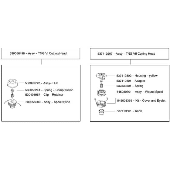 McCulloch TRIM MAC ST PLUS - 2010-03 - Cutting Equipment Parts Diagram