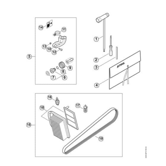 TS410 P-Tools, Extras Assembly         