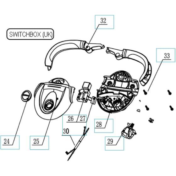 Flymo Turbo Lite 260 - 2019-01 - Lawn Mower Assembly (3)