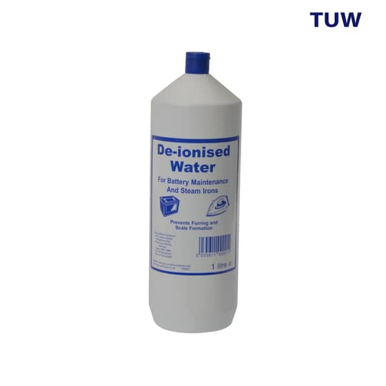TUW De-ionised Water 1 Litre