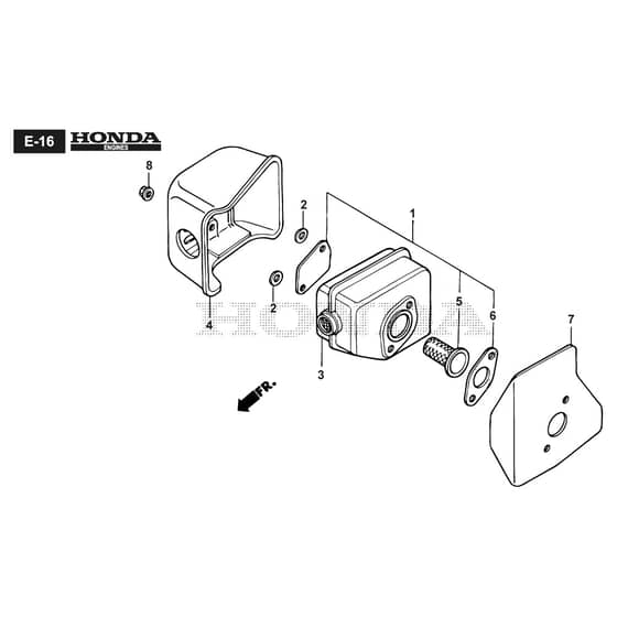 TWINCLIP 55 S H BBC - 2018-2021 - 294568038/ST1 - Stiga Rotary Mower Muffler Diagram