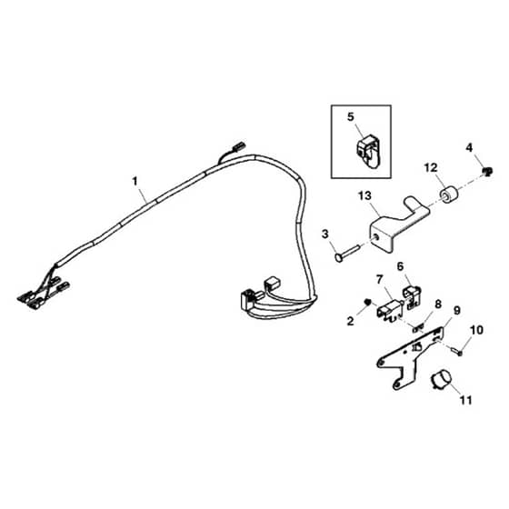 John Deere TX4X2 - PC9461 - Back-Up Alarm (050001 - ) - ST486807