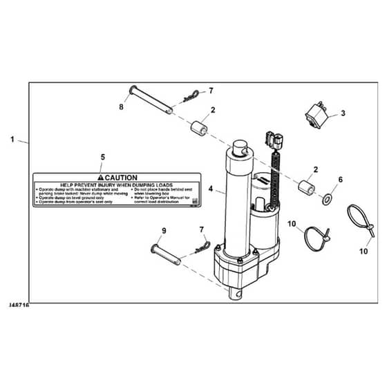 John Deere TX4X2 - PC9461 - Power Lift - ST699289