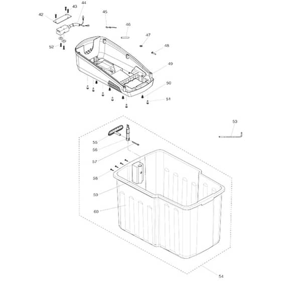 Makita UD2500 - Electric Shredder - Power Tool 03 Diagram