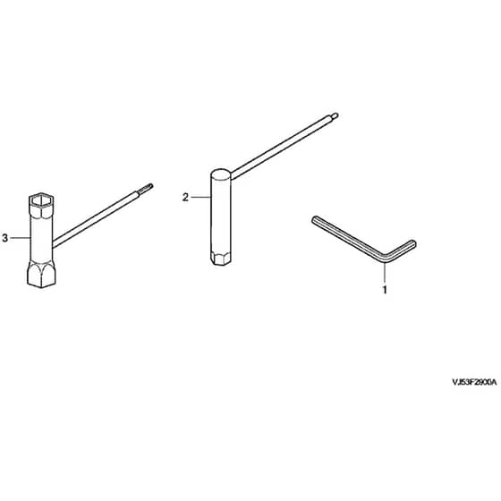 Honda UMK425E-LEE -  Tool Diagram