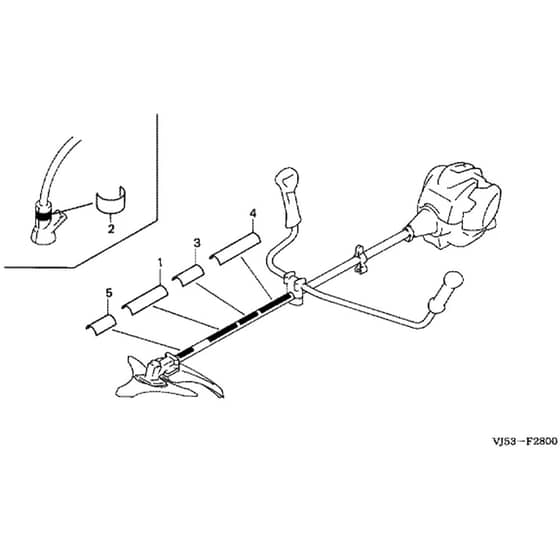 Honda UMK431E-L3EA -  Label 02 Diagram
