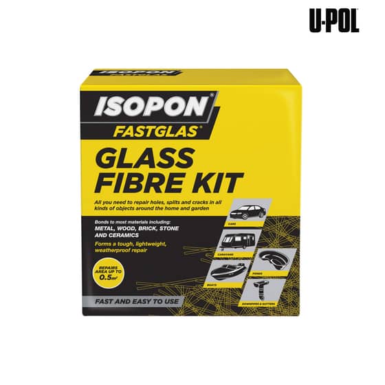 U-Pol Fastglas Resin & Glass Fibre Kit Large - GL/LA/D