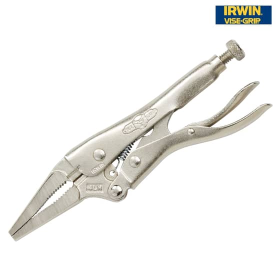 IRWIN 4LNC Long Nose Locking Pliers 100mm (4in) - T1602EL4