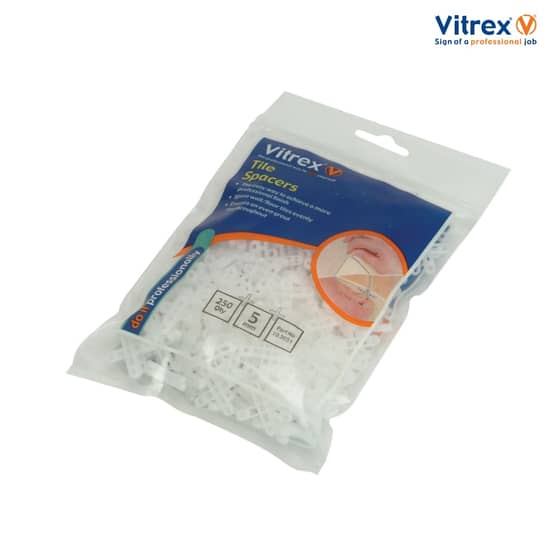 Vitrex Floor Tile Spacers 4mm Pack of 250 - 102041